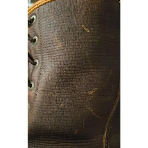 LaCrosse Men’s Duck Boots Uplander Brown Leather Rubber Waterproof Sz 8 - Picture 8 of 10